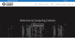 Desktop Screenshot of conjuringcabinet.com